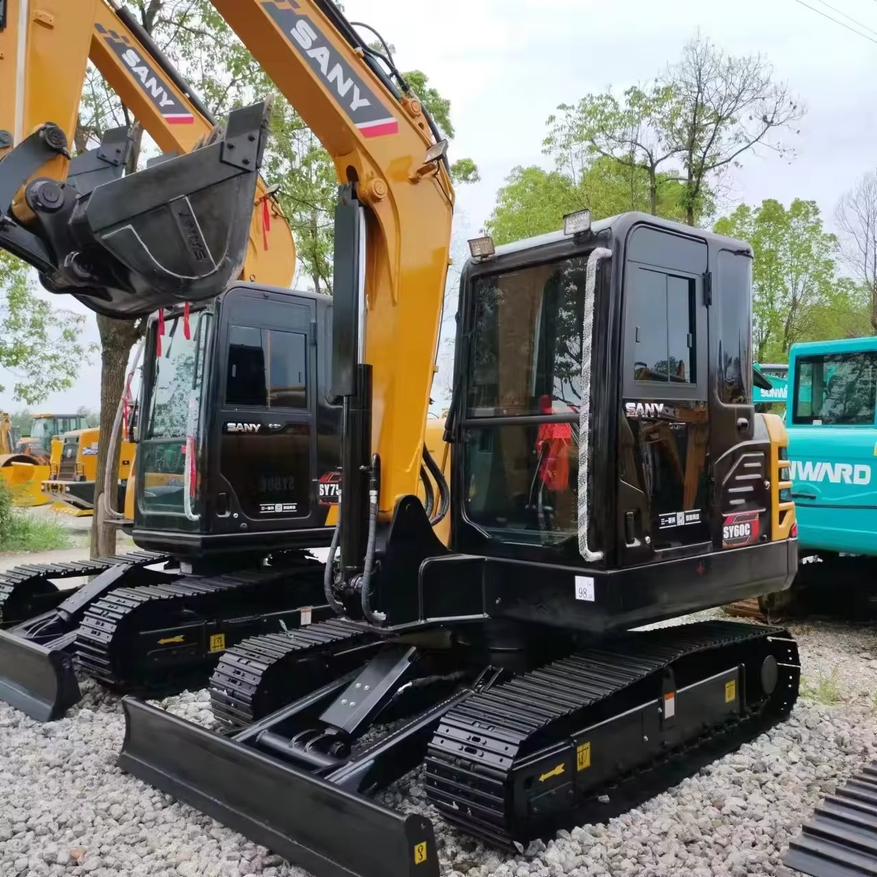 Used SANY SY60 excavator