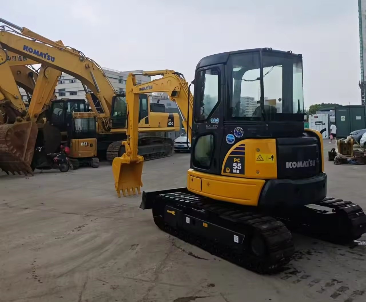 Used komatsu pc55MR excavator
