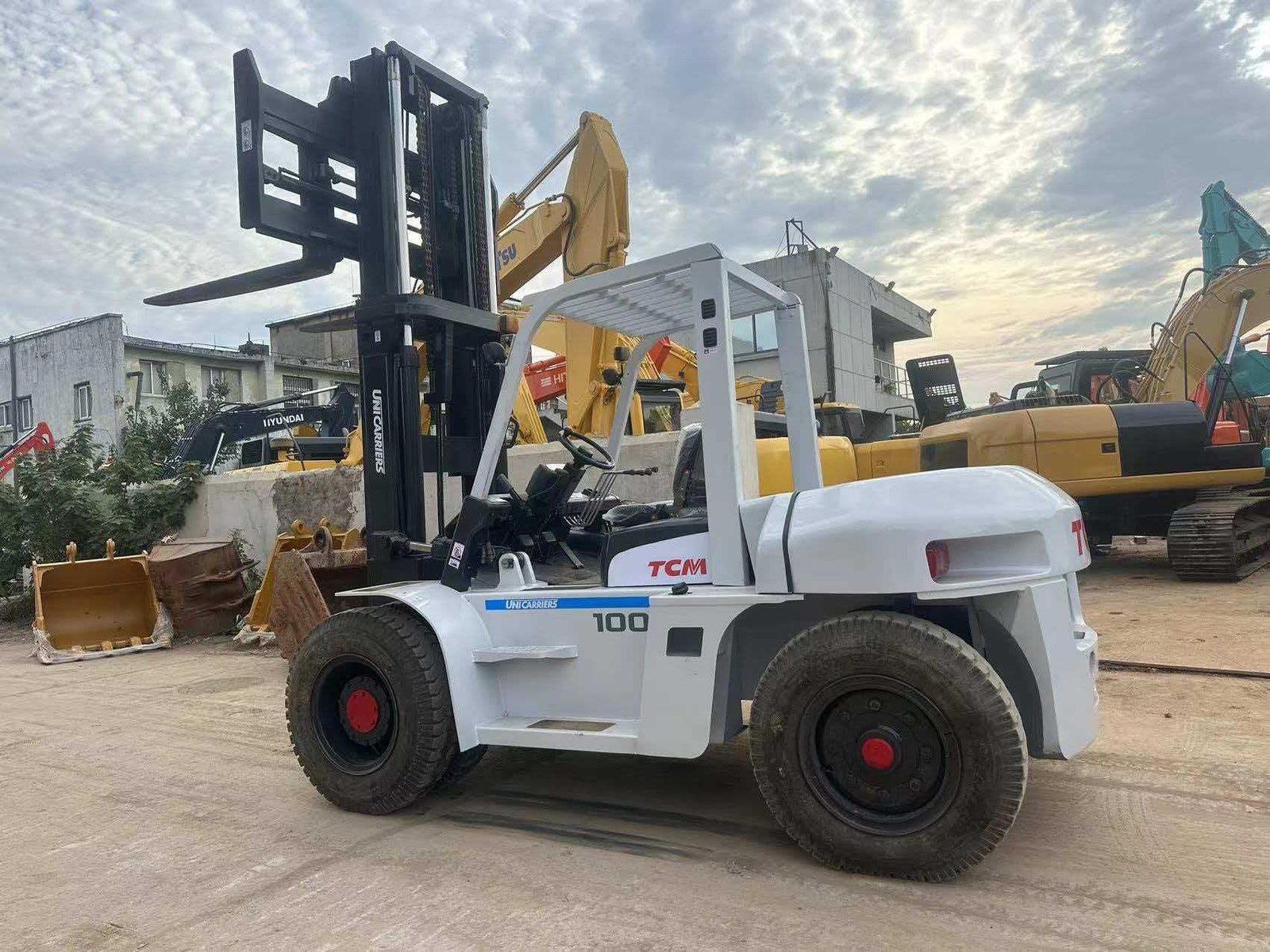 Used TCM FD100 forklift（10ton）