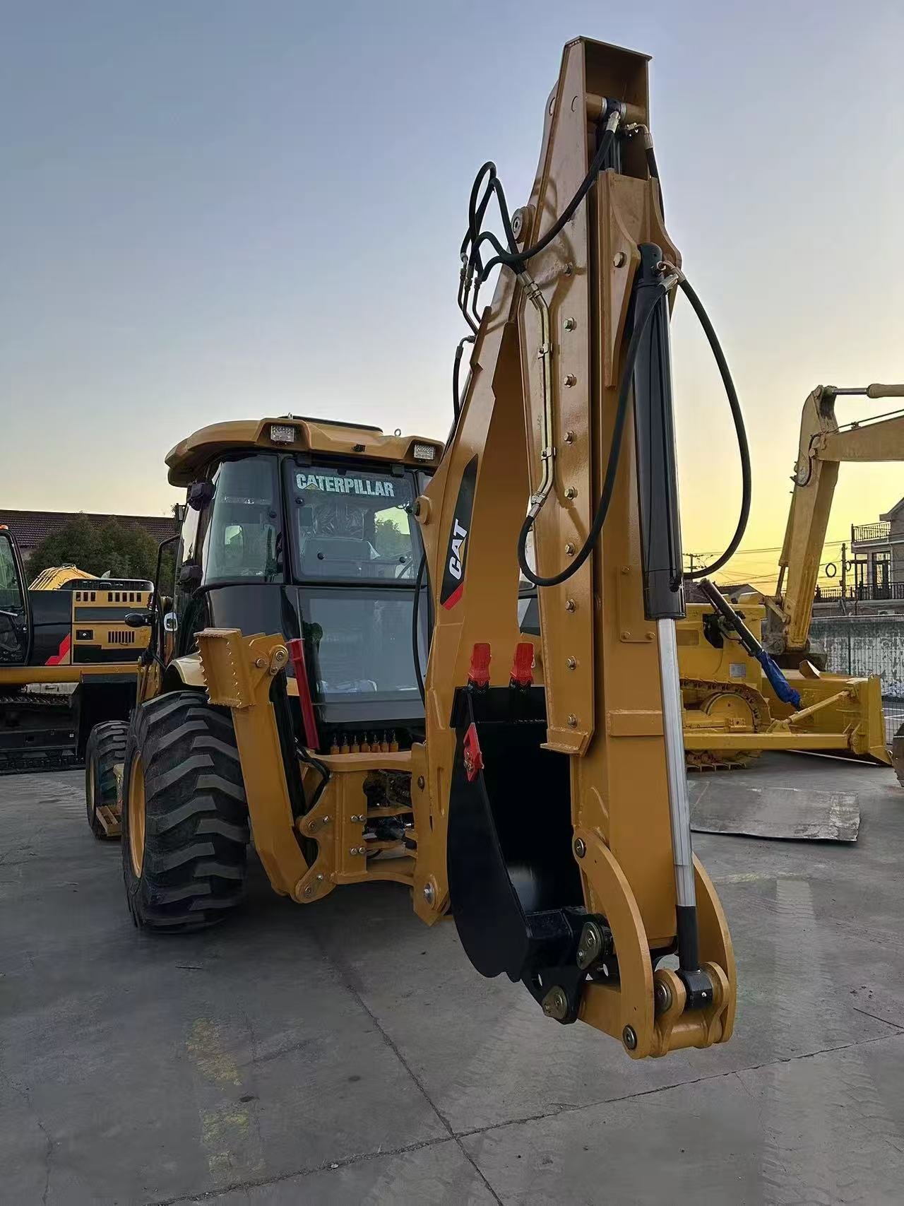 CAT 420F Backhoe4