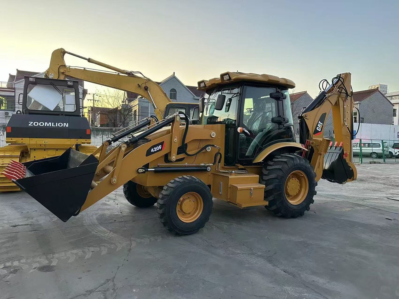 CAT 420F Backhoe2