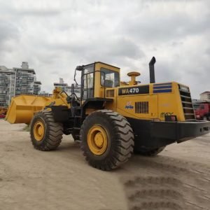 Used komatsu WA470 loader