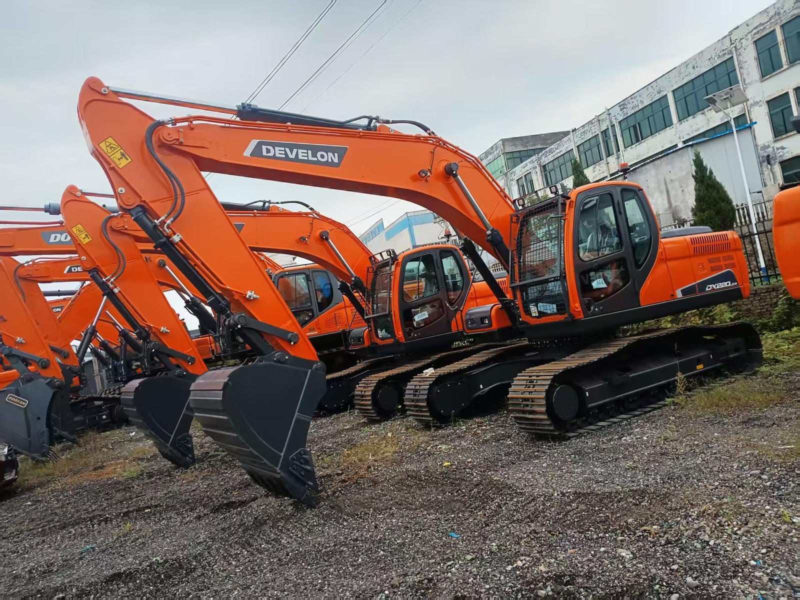 DEVELON DX220LCA excavator
